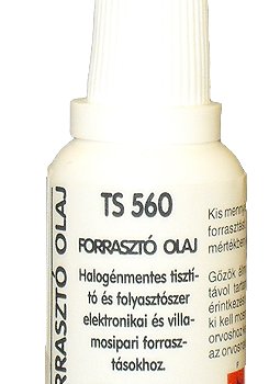 Forrasztó olaj TS 560