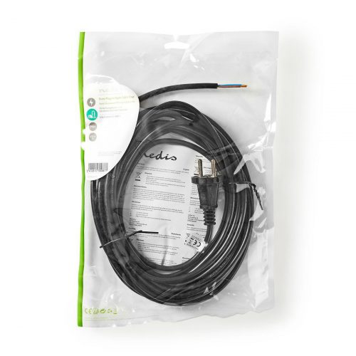 Porszívó tápkábel 7.00 m | F típus (CEE 7/7) | 250 V | 16 A | Fekete - Image 2