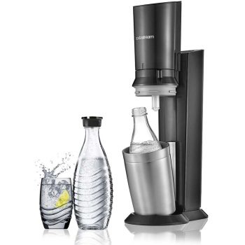 SodaStream Crystal Black/ Metal , White/Metal