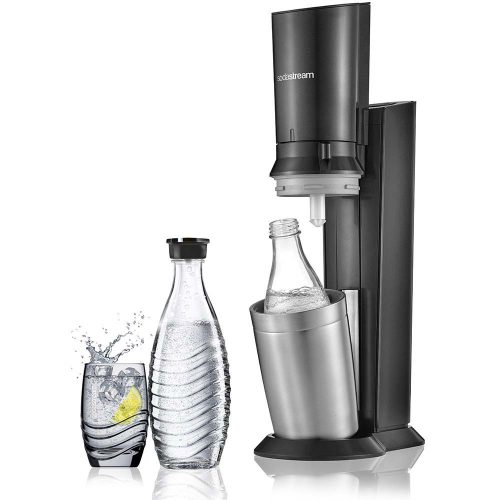 SodaStream Crystal Black/ Metal , White/Metal