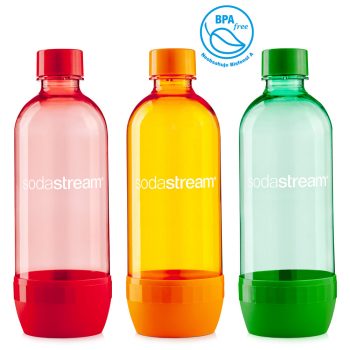 SodaStream Jet Trio Narancs/ Piros/ Zöld